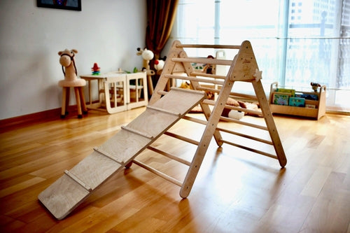 3 Pieces Montessori Climbing Set - Climbing Triangle and Climbing