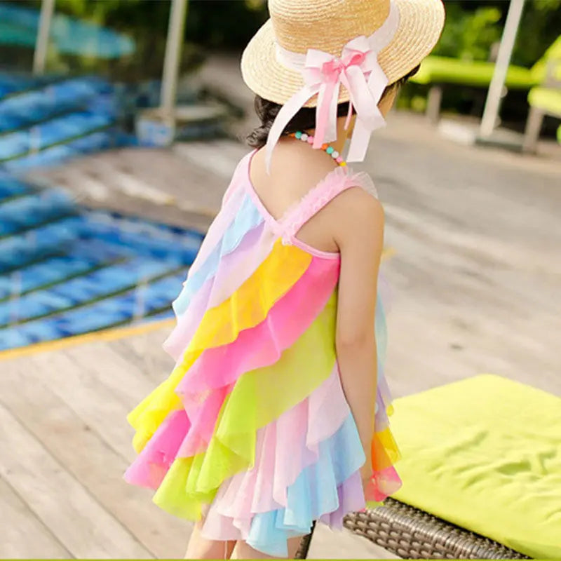 Baby Girls Dress Summer Style Sleeveless Fancy Dress For Girls Party