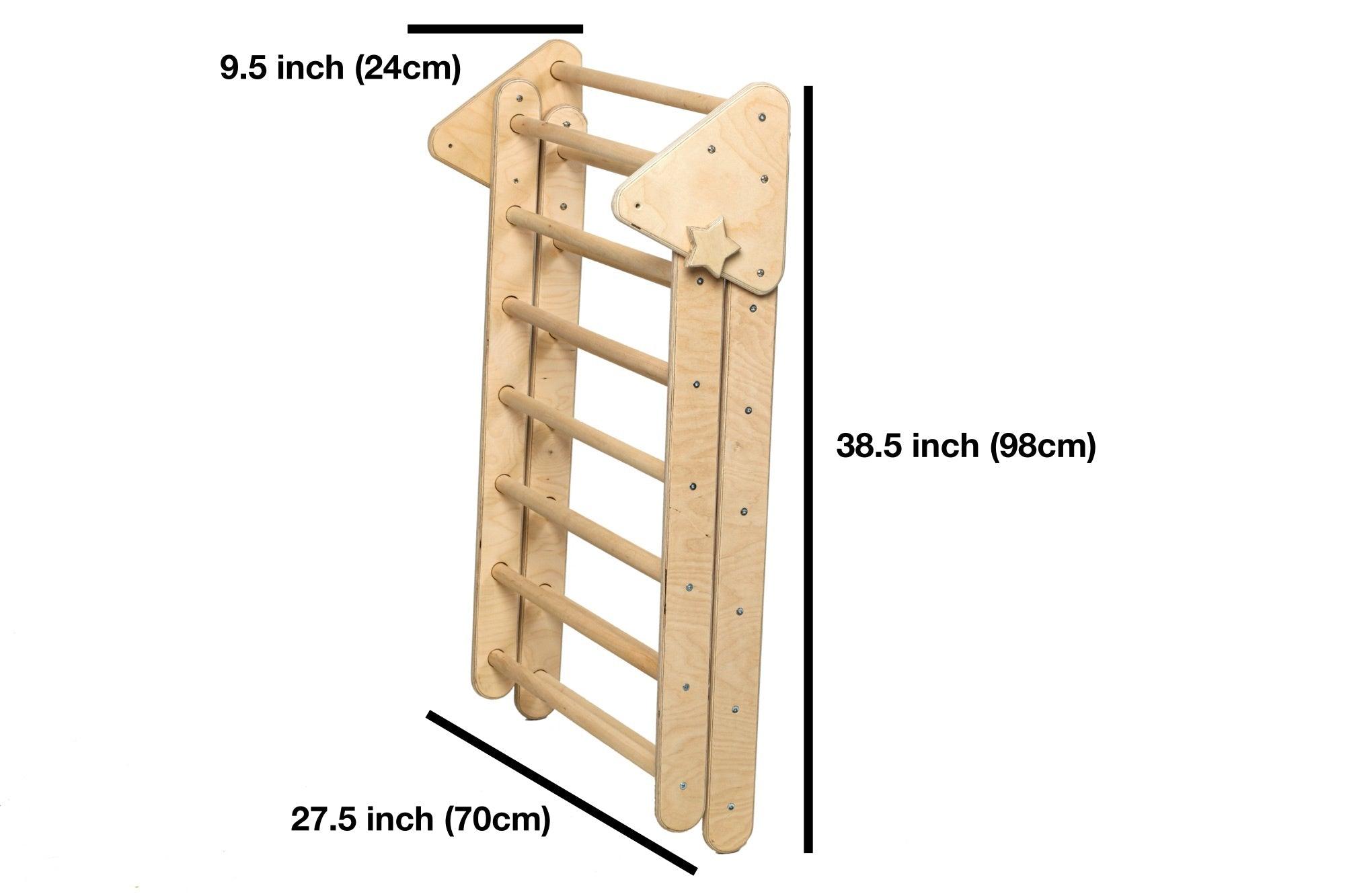 3 Pieces Montessori Climbing Set - Climbing Triangle and Climbing